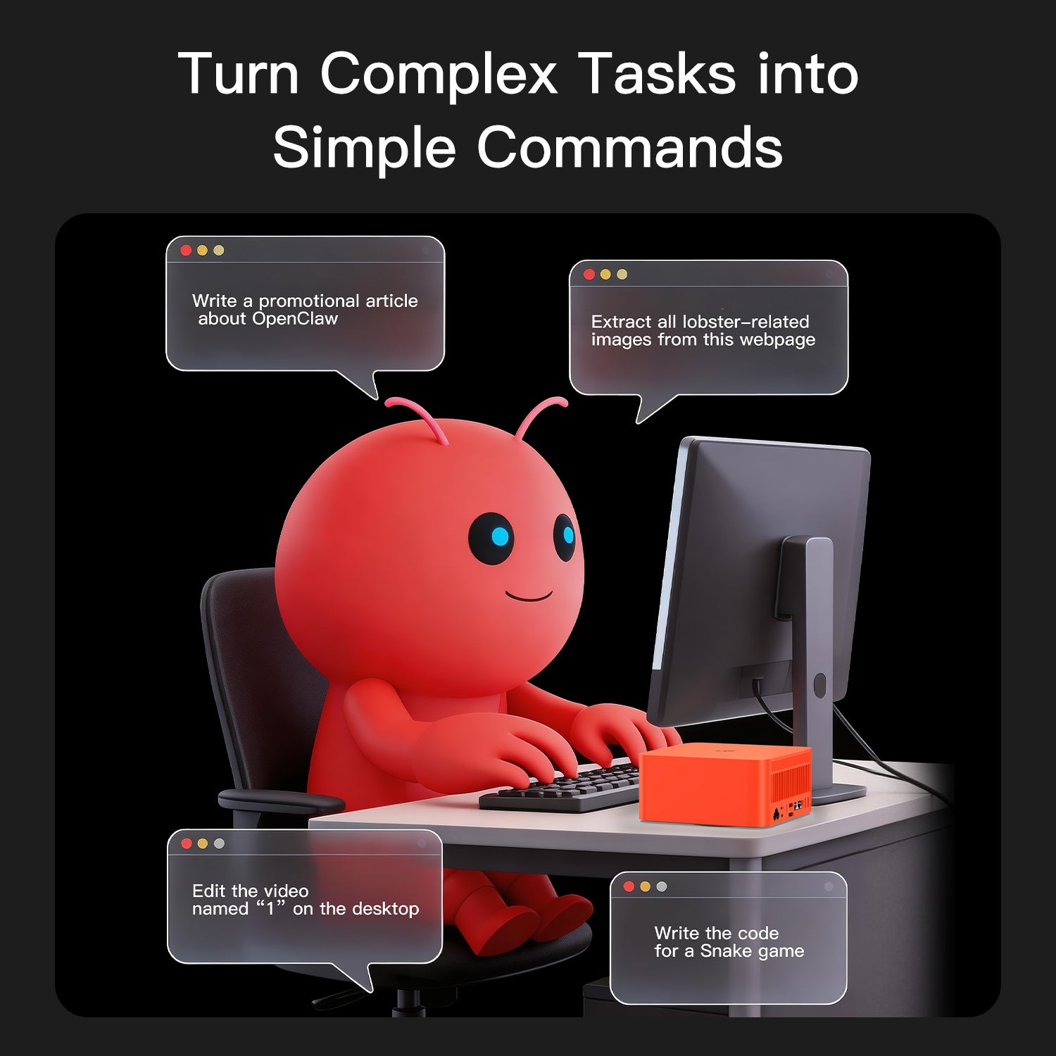 Vorinstalliertes OpenClaw SSD Upgrade Kit