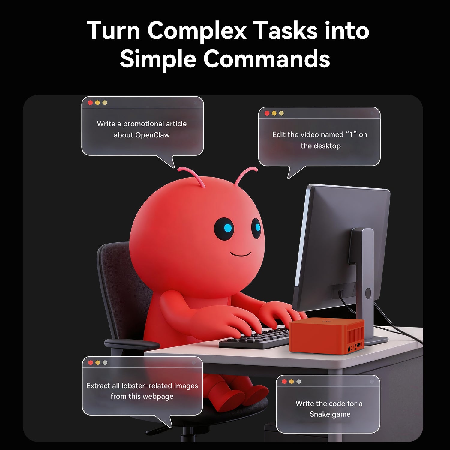 Beelink GTR9 Pro AMD Ryzen™ <tc>AI</tc> Max+ 395 Prozessor (OpenClaw) &  Lokales LLM vorinstalliert)