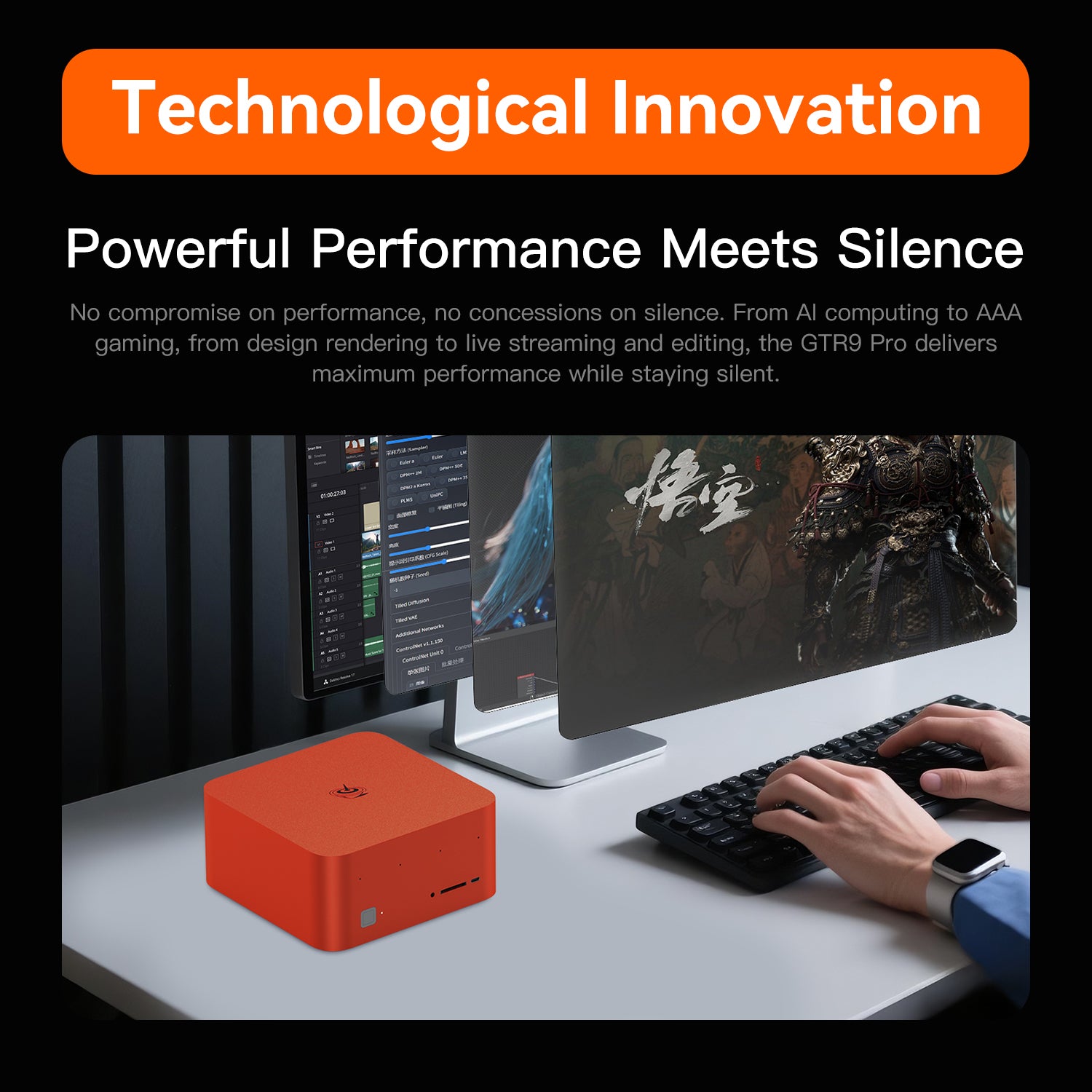 Beelink GTR9 Pro AMD Ryzen™ <tc>AI</tc> Max+ 395 Prozessor (OpenClaw) &  Lokales LLM vorinstalliert)