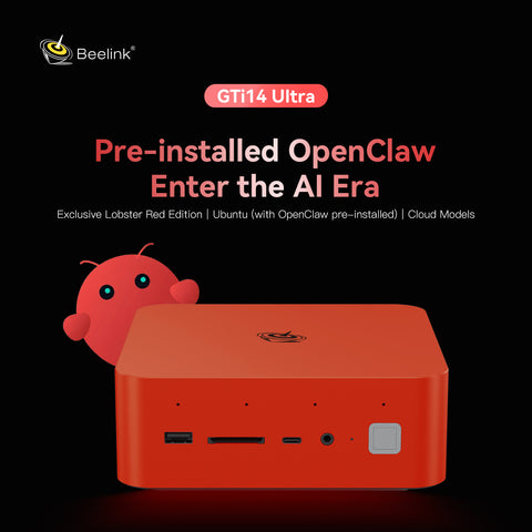 Beelink GTi14 Ultra AI PC Intel® Core™ UItra 9 185H (OpenClaw preinstalado)