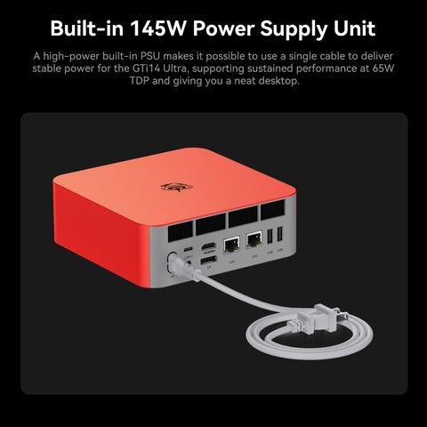 Beelink GTi14 Ultra AI PC Intel® Core™ UItra 9 185H (OpenClaw preinstalado)