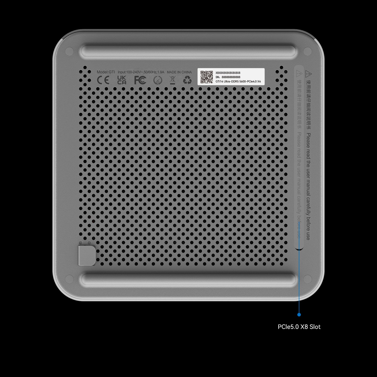 Beelink GTi14 Ultra AI PC Intel® Core™ UItra 9 185H (OpenClaw preinstalado)