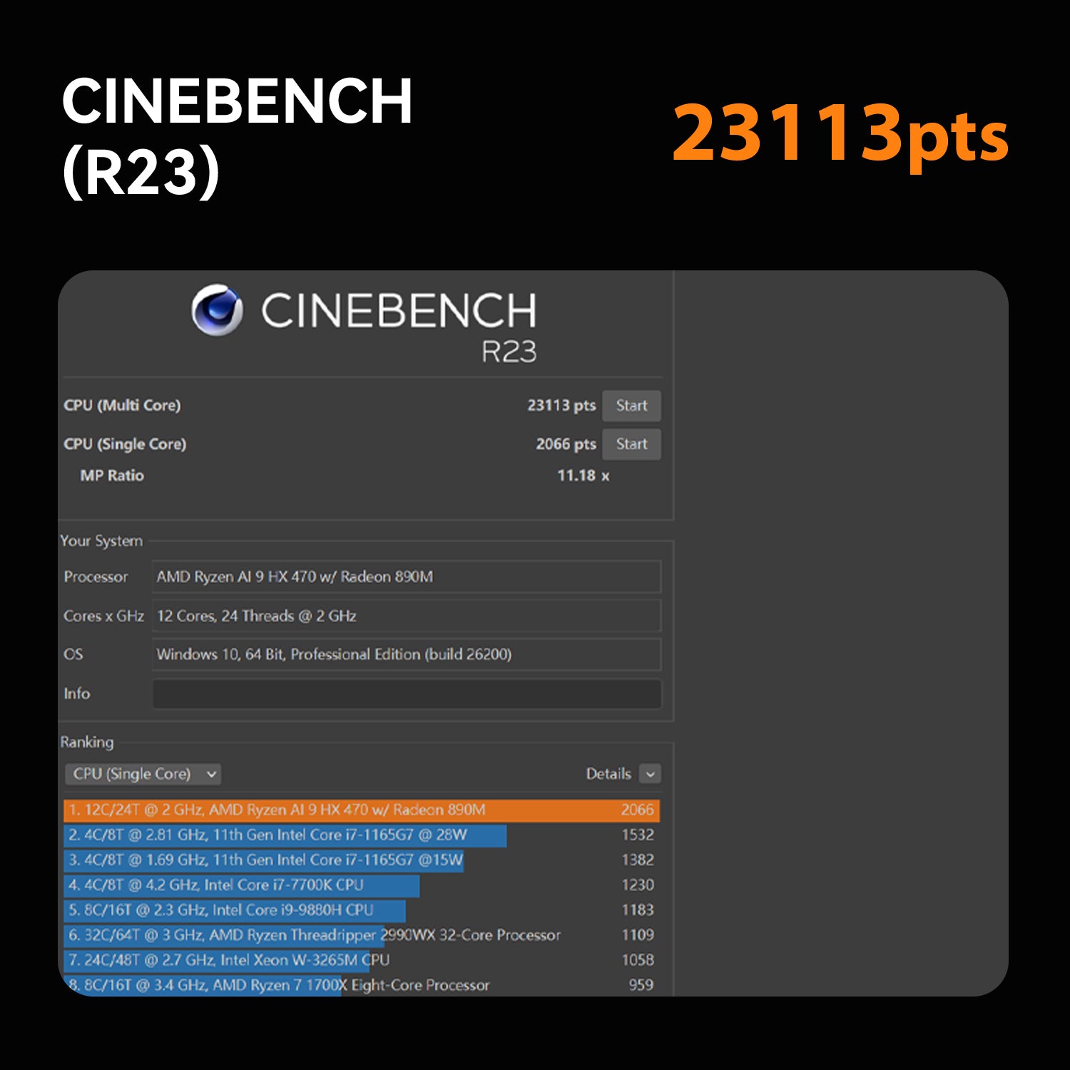Beelink SER10 MAX AMD Pro Ryzen™ AI 9 HX 470 (OpenClaw & Local LLM vorinstalliert)