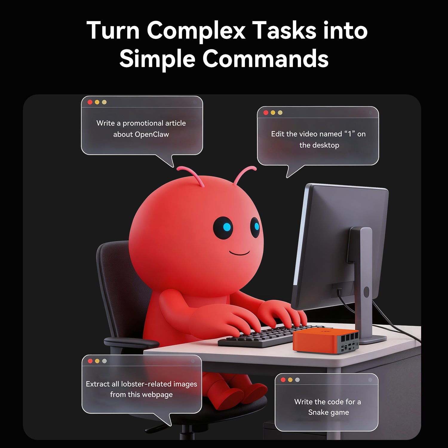 Beelink SER9 Pro AMD Ryzen™ 7 H 255 (OpenClaw vorinstalliert)