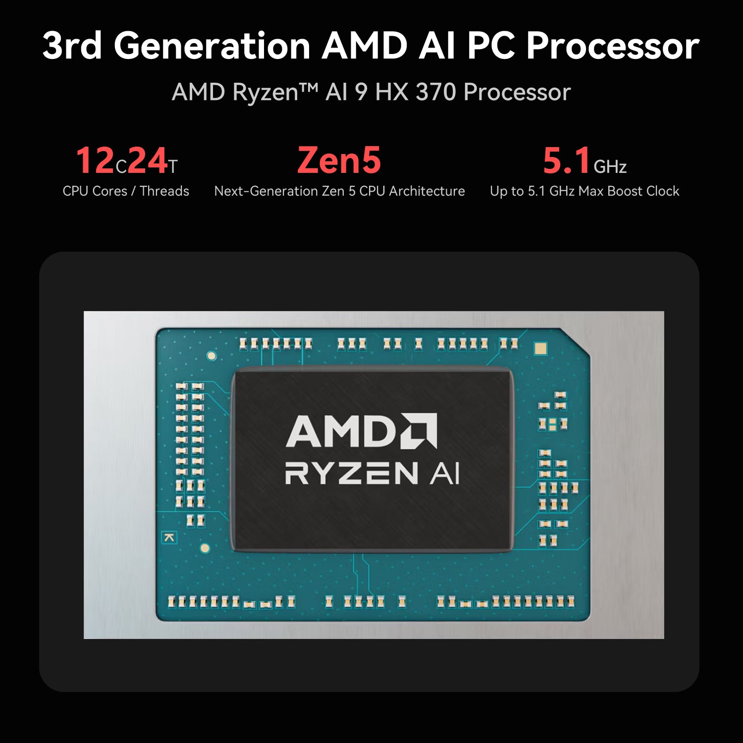 Beelink SER9 PRO AMD Pro Ryzen™ AI 9 HX 370 (OpenClaw & Local LLM vorinstalliert)