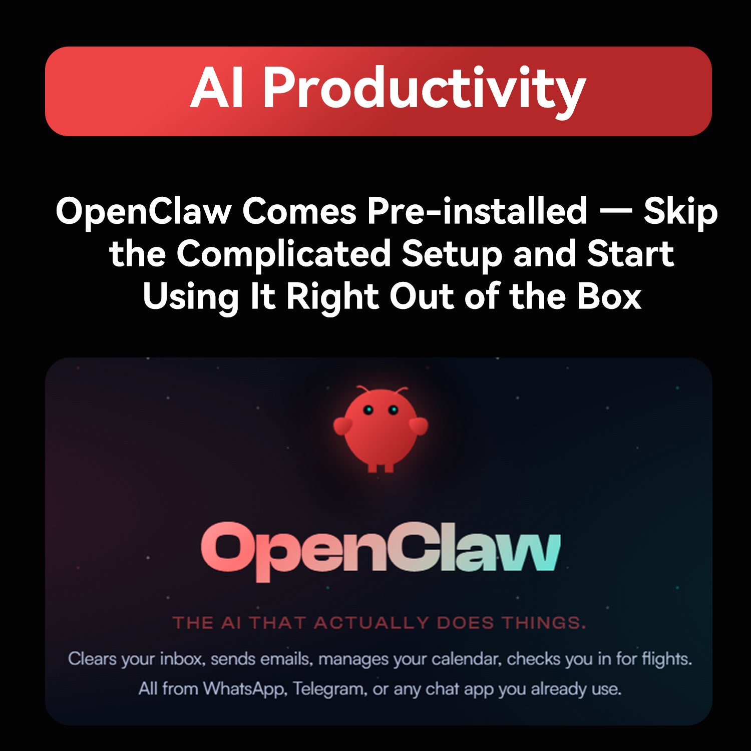 Beelink SER9 MAX AMD Ryzen™ 7 H 255 (OpenClaw Pre-Installed)