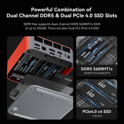 Beelink SER9 MAX AMD Ryzen™ 7 H 255 (OpenClaw Pre-Installed)