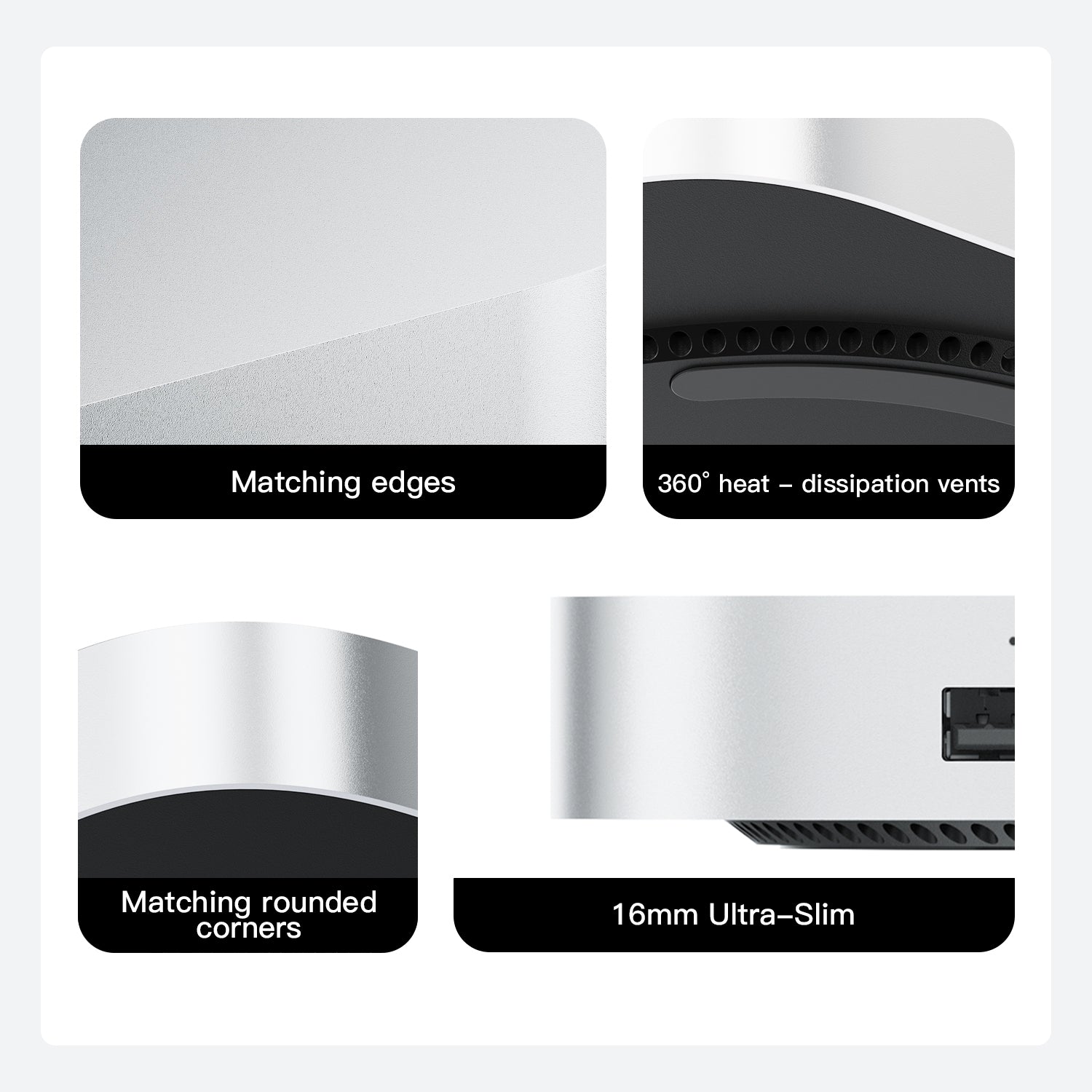 Beelink EX Mate mini 80 Gbit/s Dock für Mac mini M4