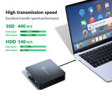 UP TO 15% OFF Beelink Expand F USB-C Docking Station for Macbook Laptop Cell Phone